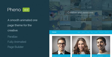 Pheno tema inovador wordpress